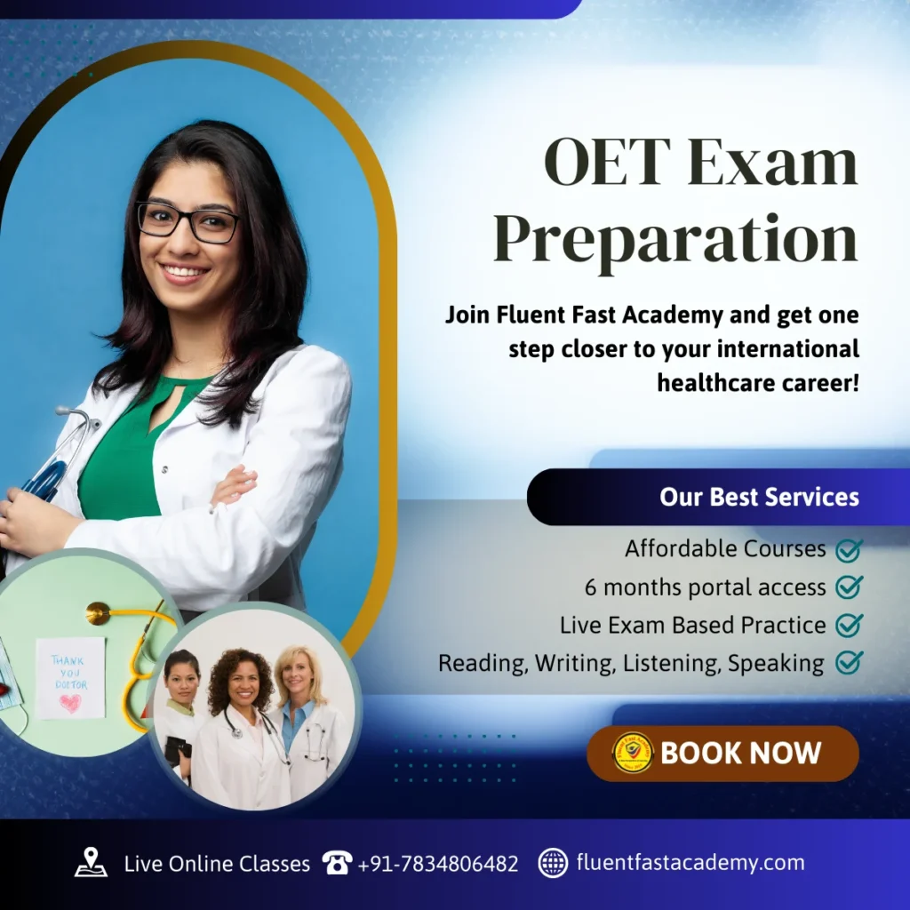 OET classes for nursing career